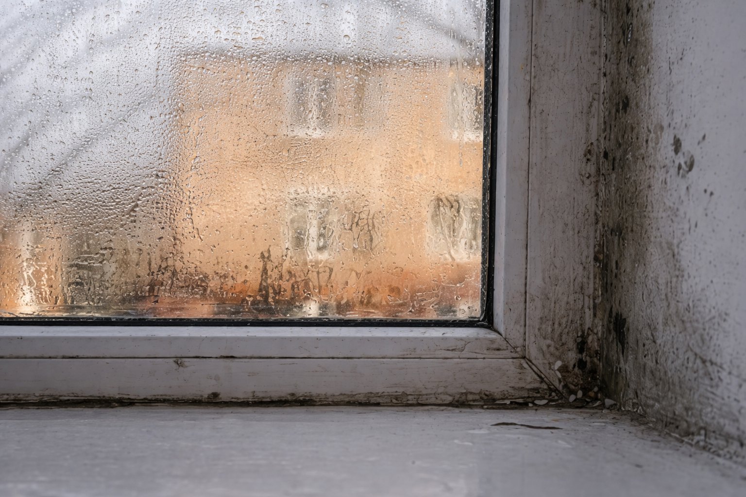 Condensation sur fenêtre